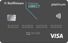 Карта "Premium Direct" Visa Platinum | Райффайзенбанк