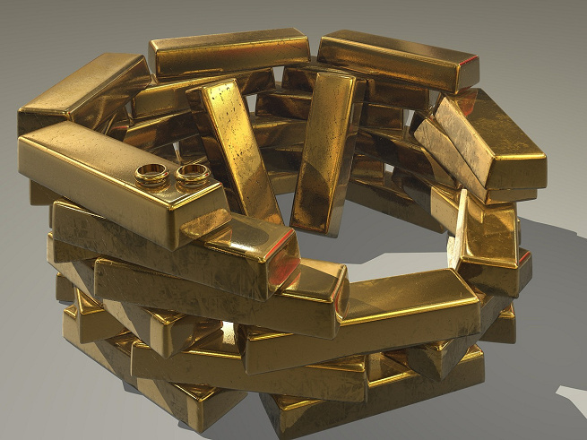 За прошлый год россияне стали покупать на треть больше золота