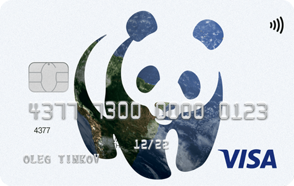 Кредитная карта «WWF» от Тинькофф банка