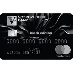 Карта "MasterCard Black Edition" | Банк Возрождение