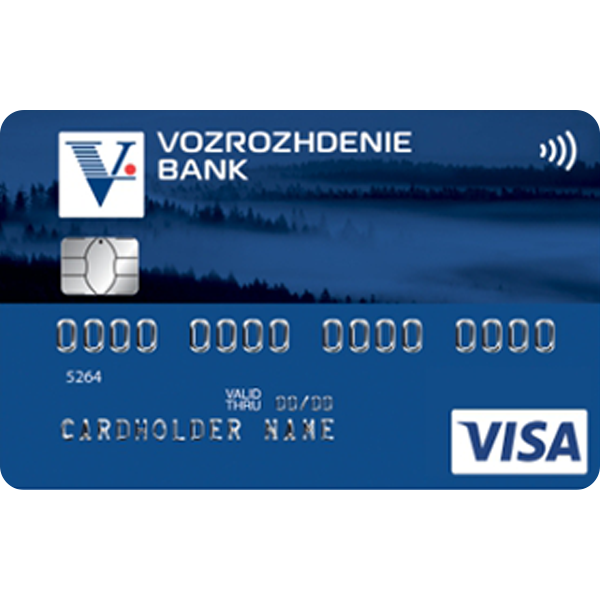 Карта «Visa Classic / MasterCard Standard» от банка Возрождение