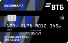 Карта "Мультикарта" | ВТБ