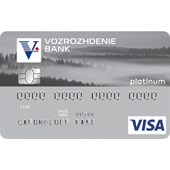 Карта "Индивидуальный зарплатный проект" Visa Platinum | Банк Возрождение