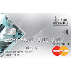 Карта "Привилегий" Mastercard Platinum | Банк Зенит