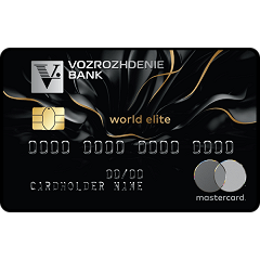 Карта "MasterCard World Elite" | Банк Возрождение