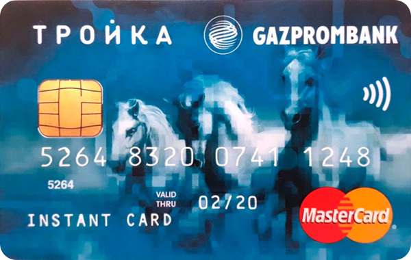 Газпромбанк что за карта instant card